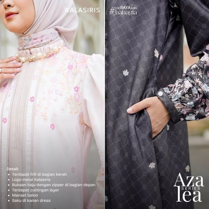 Nibras Hijab x Kalasiris Azalea Dress 4