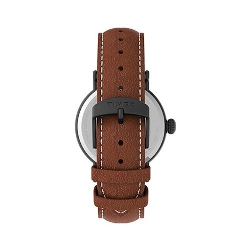 Standard 40mm Leather Strap Watch 2