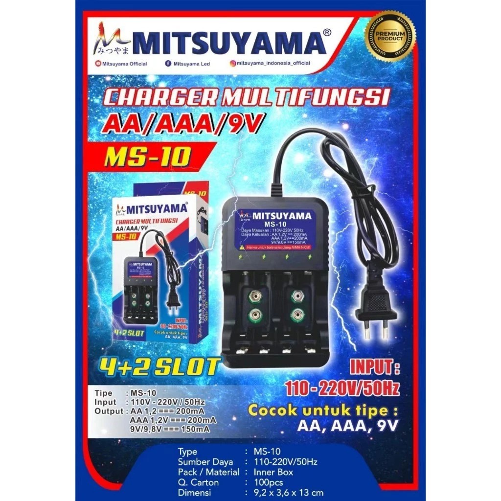 Mitsuyama Charger Multifungsi 2