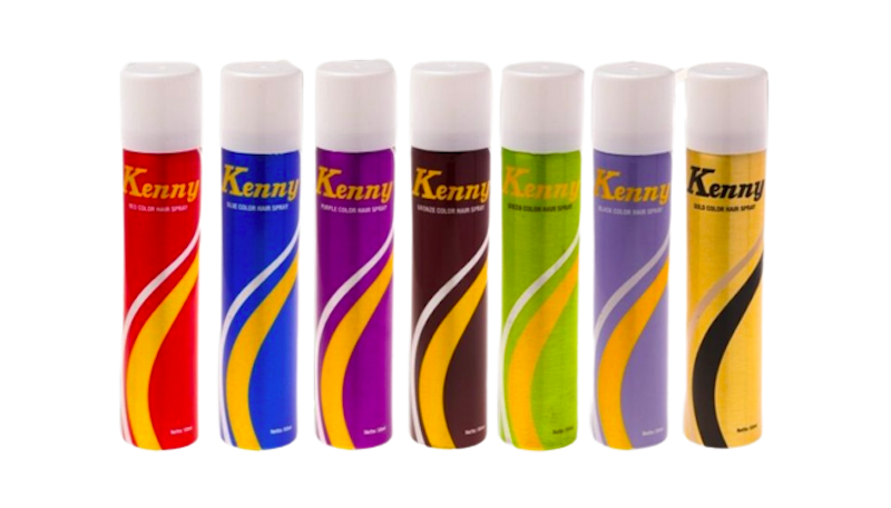 Kenny Hair Color Spray 1