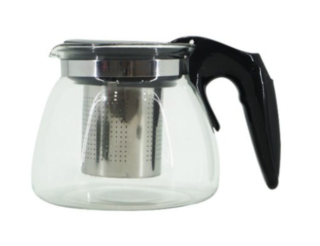 PT Usaha Sukses Sentosa USS Teapot with Black Cups 5 pcs 8991676010283