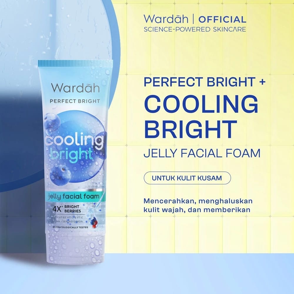 Paragon Technology and Innovation Wardah Perfect Bright Cooling Bright Jelly Facial Foam