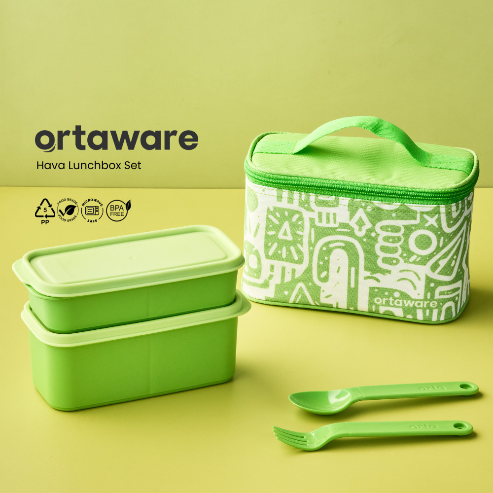 Orta Karya Indonesia Ortaware Hava Lunchbox Set  1808023