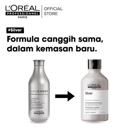 L'Oréal Indonesia  L’Oréal Professionnel Paris Serie Expert Silver Shampoo