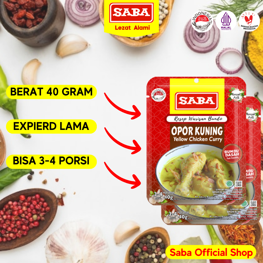 Sabana Barokah SABA Bumbu Opor Kuning