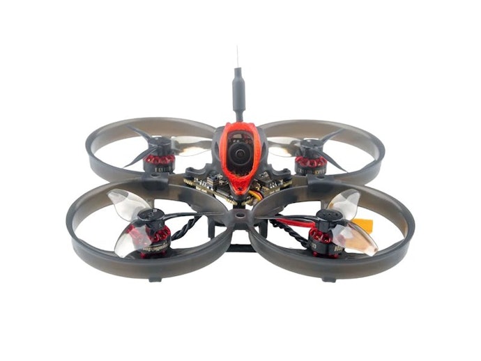 Pilih drone dengan frame kecil (3-5 inci) untuk racing dan drone frame besar (5-7 inci) untuk perekaman sinematik