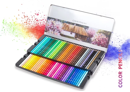 Jika Anda sering membawa pensil warna, pertimbangkan produk dengan hard case