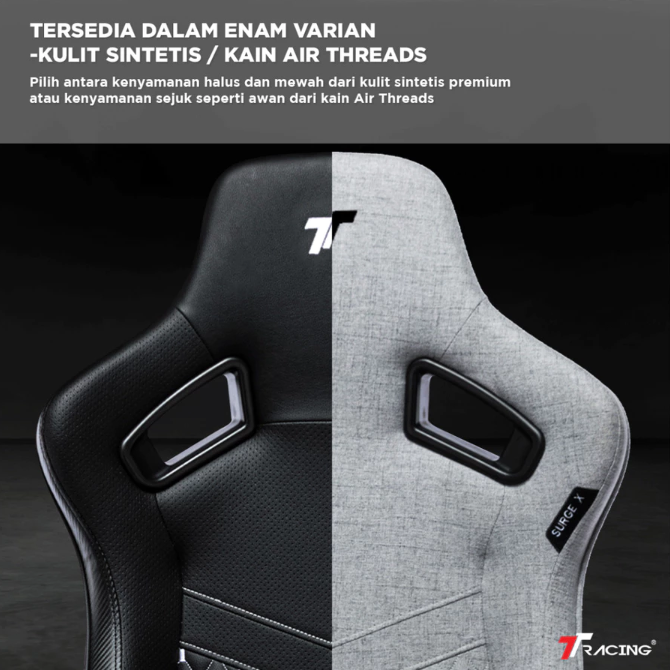 Untuk tampilan premium dan perawatan yang mudah, pilih bahan PU leather; Jika mencari yang breathable, bahan fabric lebih ideal
