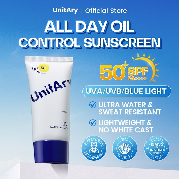 Utamakan sunscreen water-resistance jika Anda yang sering berkeringat dan beraktivitas di luar ruangan
