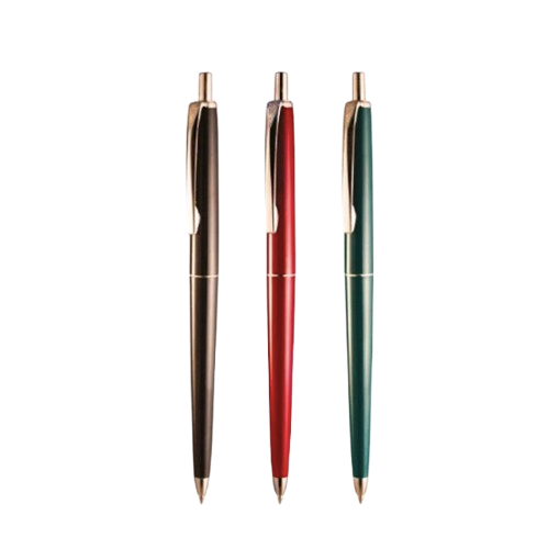 Pertimbangkan ballpoint tipe retractable yang praktis dibuka/tutup saat sering dipakai