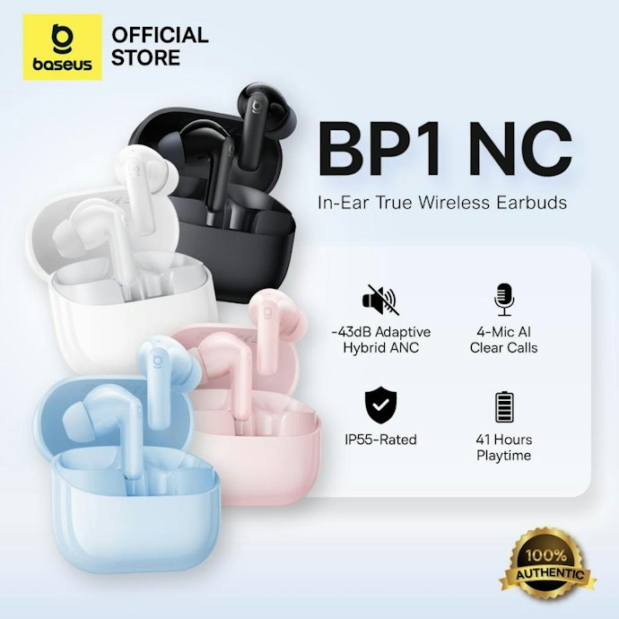 Untuk penggunaan sehari-hari, pilih earphone Bluetooth (TWS) yang praktis seperti Soundcore R60i NC, Baseus BP1 NC, dan Advan V1