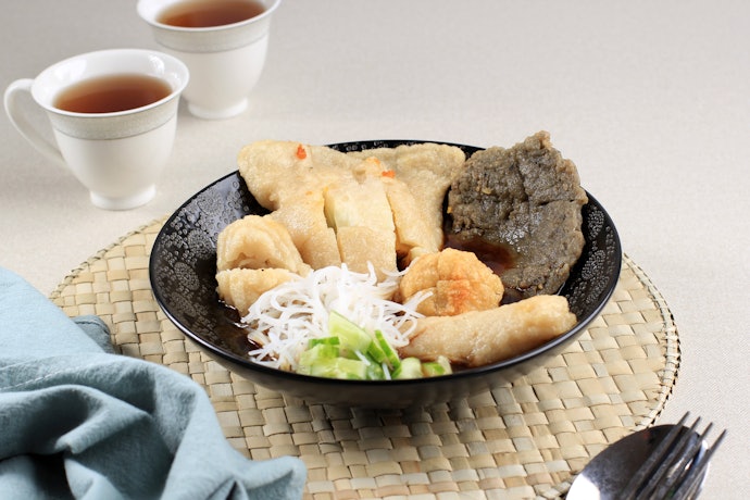 Pilih tepung sagu asli untuk membuat pempek, bakso, dan siomay