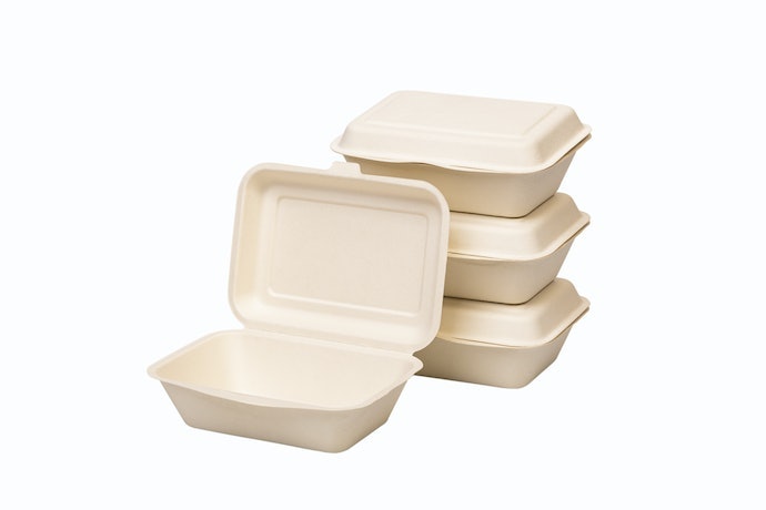 Untuk opsi packaging eco-friendly, cek bagasse box