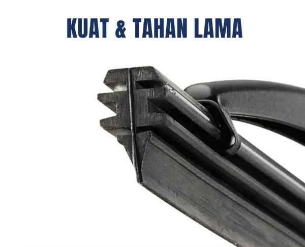 Utamakan karet berkualitas dari pabrikan atau merk wiper mobil tepercaya
