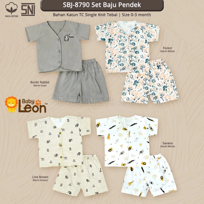 Pilih setelan two piece untuk bayi laki-laki usia 6–24 bulan