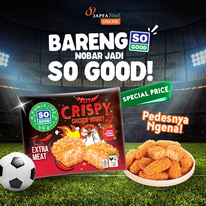 Jika Anda mencari nugget enak dengan beragam rasa serta bentuk, pertimbangkan merk Fiesta atau So Good