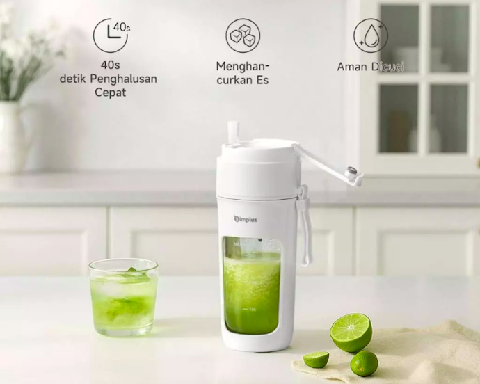 Untuk materialnya bisa utamakan plastik BPA free supaya tidak mudah rusak saat terbentur
