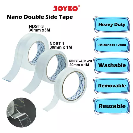 Jika mencari yang mudah dilepas, cari removable mounting tape