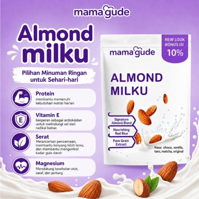 Pertimbangkan susu dengan serat tinggi, minimal 3 gram