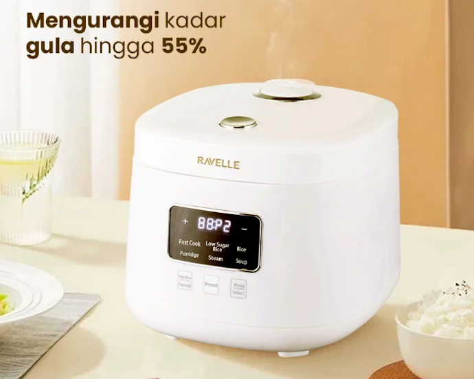 Bagi Anda yang memiliki keadaan tertentu seperti diabetes, rice cooker low carbo lebih cocok dipilih