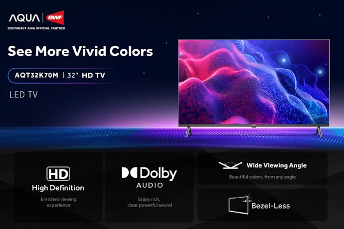 Cari TV digital dengan teknologi audio seperti Dolby Audio untuk suara yang lebih jernih
