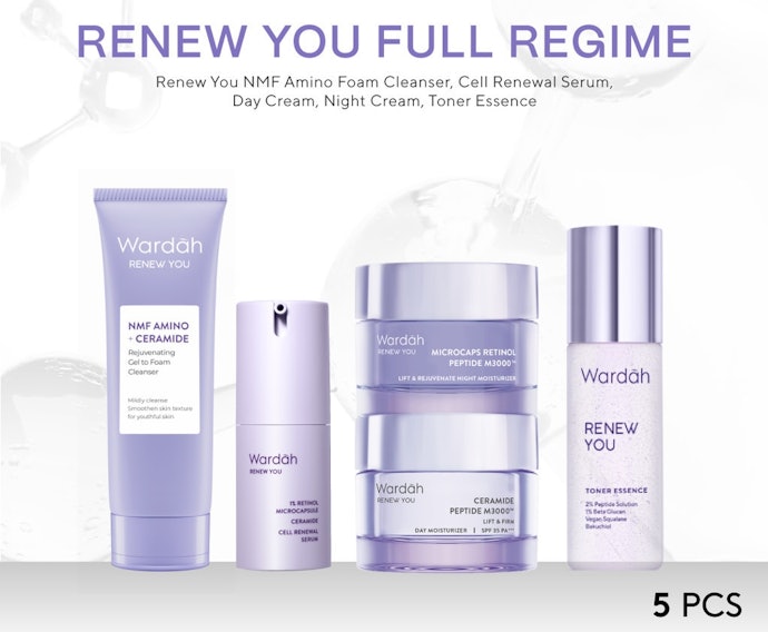 Pertimbangkan memilih produk set anti-aging Wardah lengkap jika ingin mendapatkan perawatan yang lebih optimal