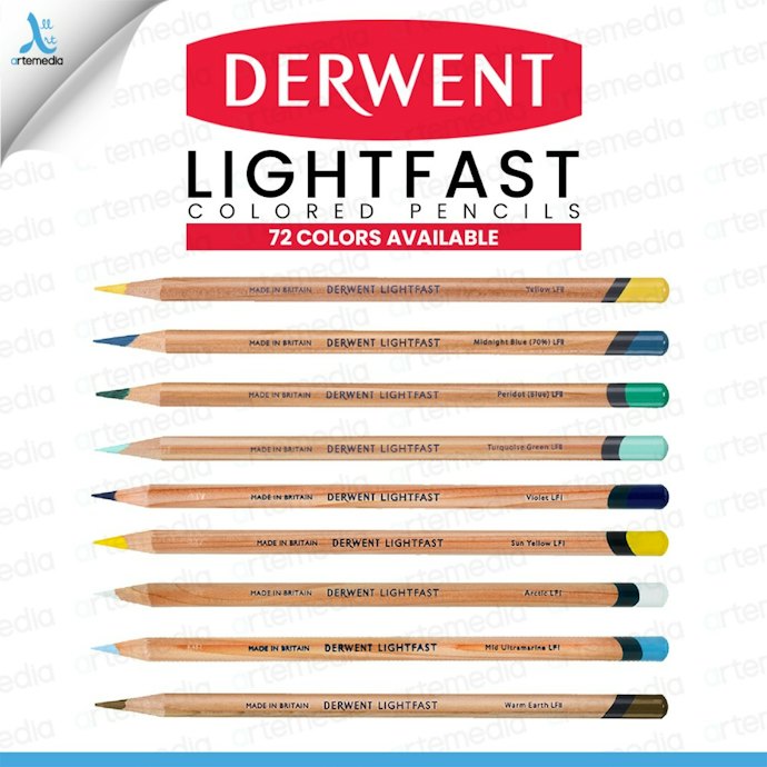 Jika karya Anda akan dipajang, pertimbangkan pensil warna dengan rating lightfastness tinggi