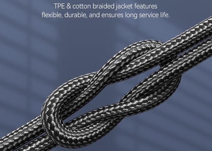 Pertimbangkan juga braided cable agar kabel terlindungi saat tertekuk atau tertarik