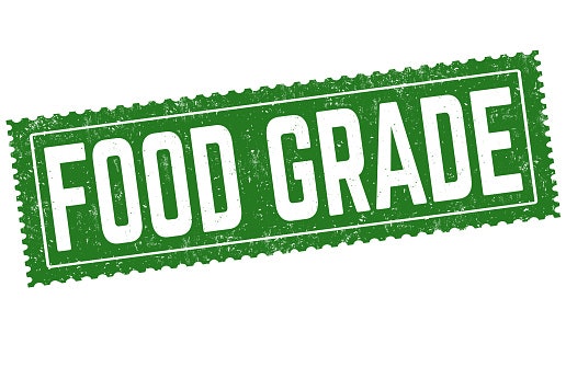 Pertimbangkan produk yang berlabel food grade