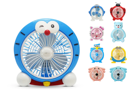 Kipas angin karakter bisa dipilih jika Anda menyukai desain lucu