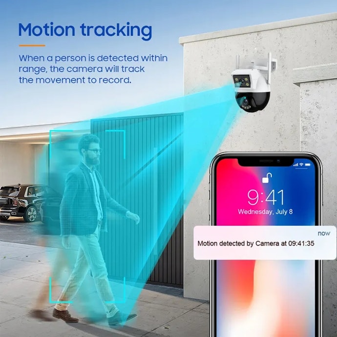 Utamakan CCTV dengan fitur motion detection agar data dan daya jadi lebih hemat