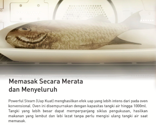Pertimbangkan fitur tambahan seperti menu pizza, fungsi steam, dan fungsi split