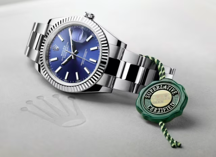 Utamakan jam Rolex dengan daya cadangan dan telah bersertifikat COSC