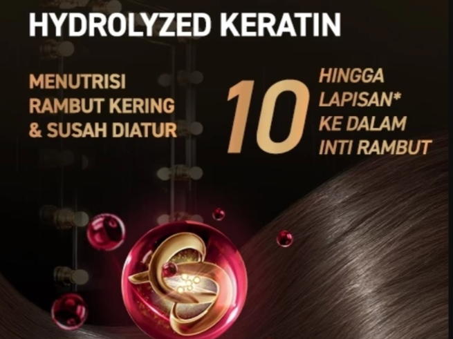 Prioritaskan masker rambut yang mengandung hydrolized keratin, terutama bila rambut rusak