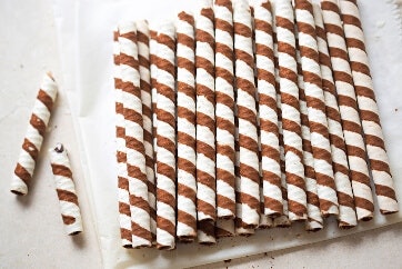 Pastikan tekstur wafernya renyah dan tidak mudah hancur