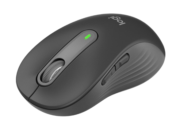 Untuk kerja, utamakan koneksi dual-mode (Bluetooth + 2.4GHz), baterai AA, dan desain ergonomis, seperti Logitech Signature M650 L dan ASUS Marshmallow Mouse MD100