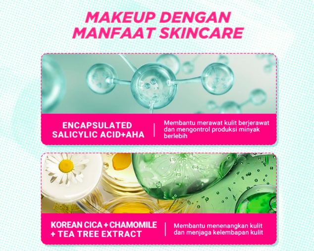 Jika kulit berminyak, utamakan yang mengandung silica atau salicylic acid