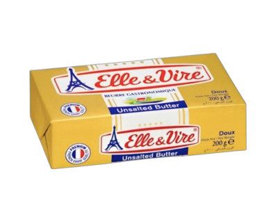 Cari unsalted butter dalam kemasan block untuk memudahkan pemakaian sehari-hari