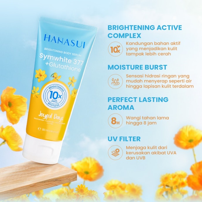 Jika mencari efek mencerahkan, pilih yang memakai tambahan brightening agent seperti niacinamide