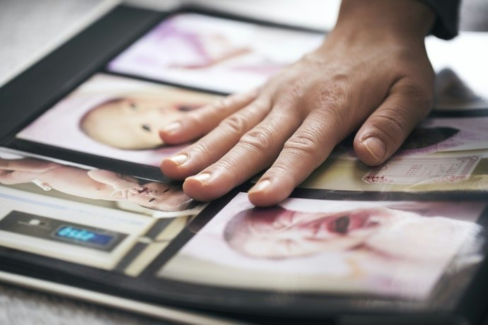 Untuk penataan foto yang mudah, pilih pocket folder