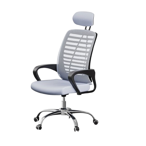 Jika Anda bekerja selama 8 jam sehari, utamakan bahan breathable mesh dengan fitur lift, swivel, dan tilt