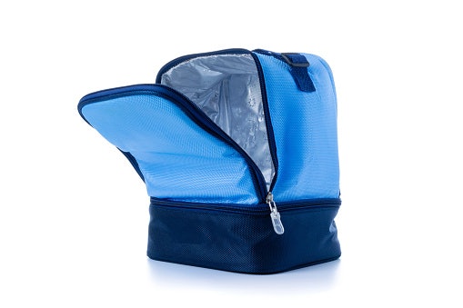 Desain cooler bag ransel akan lebih baik karena dapat menghindari rasa pegal selama membawa cooler bag