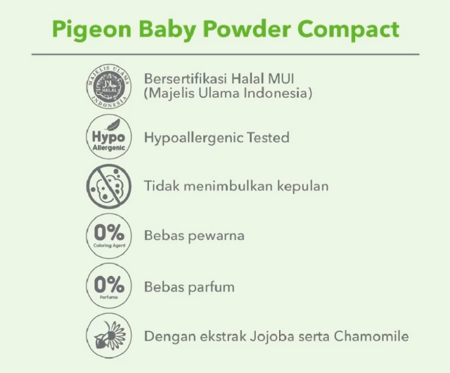 Hindari kandungan pewangi (fragrance), alkohol, atau pewarna tambahan yang bisa memicu iritasi pada kulit bayi