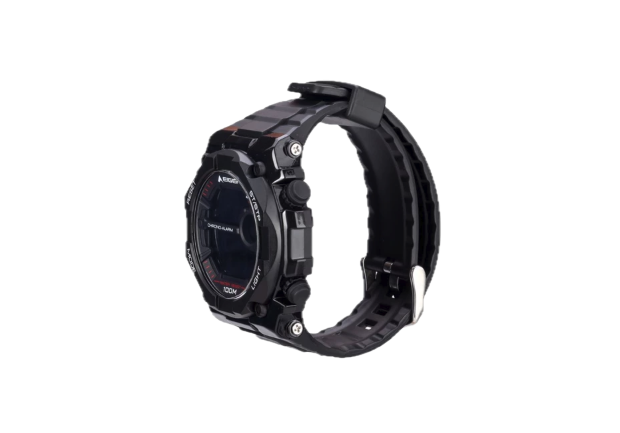 Pastikan material jam tangan aman untuk air, seperti resin atau logam antikarat dan strap dari karet