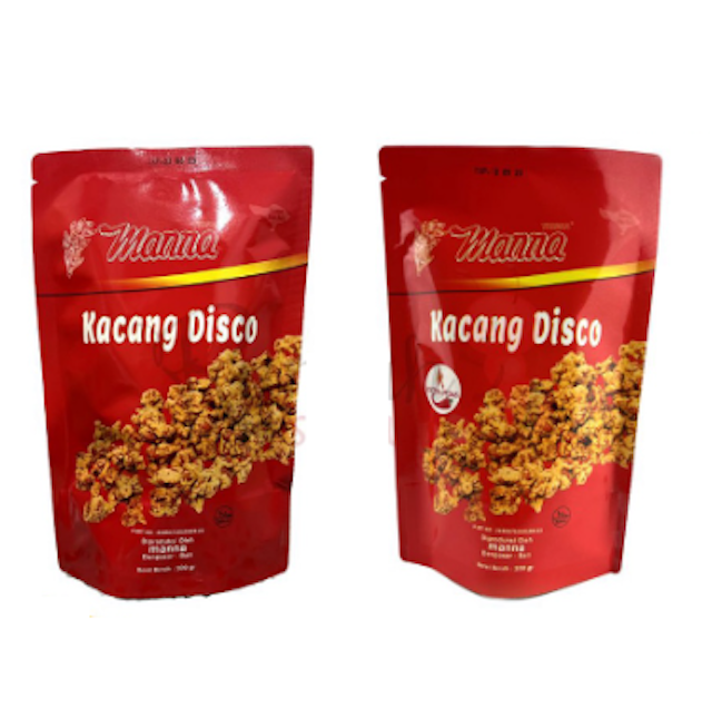 Perhatikan berat bersih kacang disco
