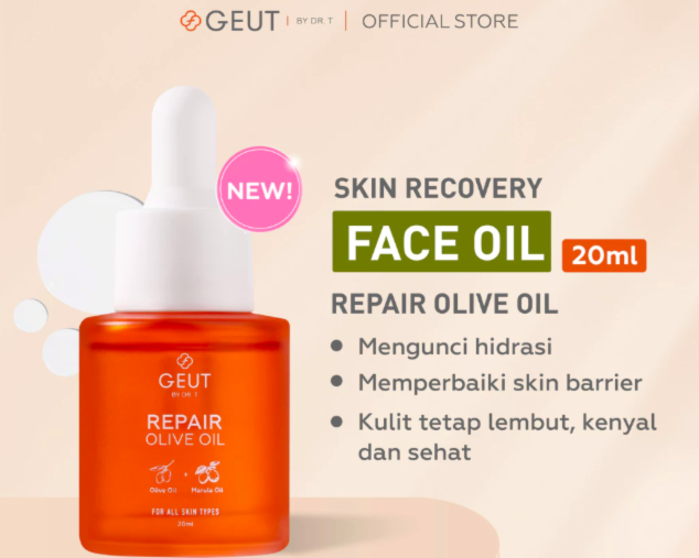 Utamakan minyak zaitun dalam bentuk serum oil yang memang sudah diformulasi untuk wajah