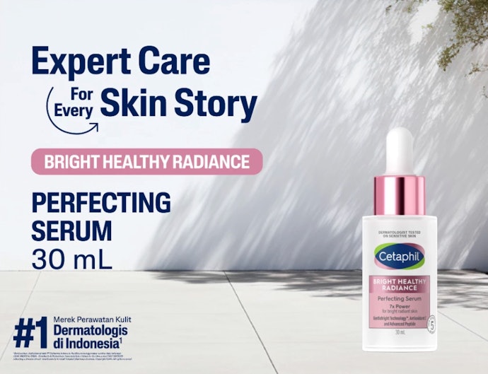 Untuk mencerahkan wajah, cek produk dari seri Bright Healthy Radiance