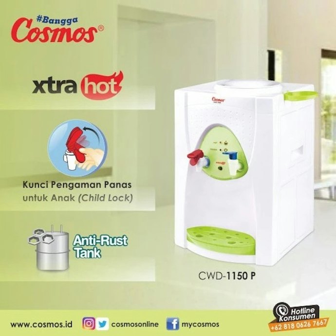 Pertimbangkan fitur tambahan pada dispenser
