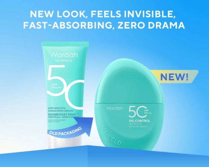 Jika kulit berminyak atau berjerawat, prioritaskan sunscreen Wardah warna hijau dengan oil control dan formula non-comedogenic