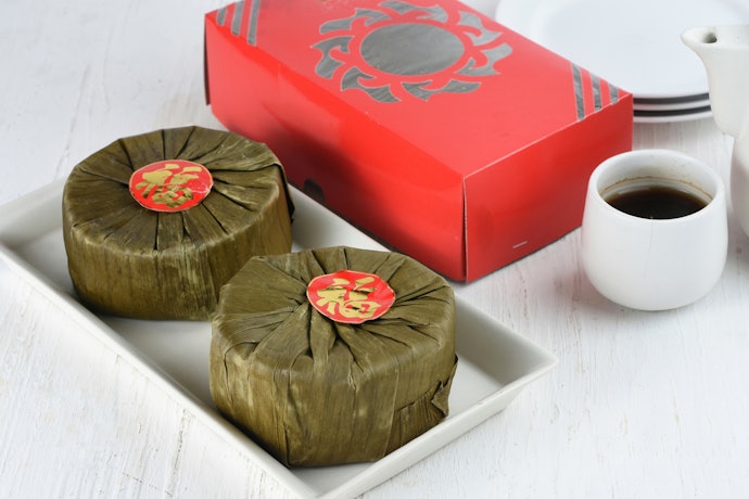 Pertimbangkan pembungkus dan kemasan kue keranjang